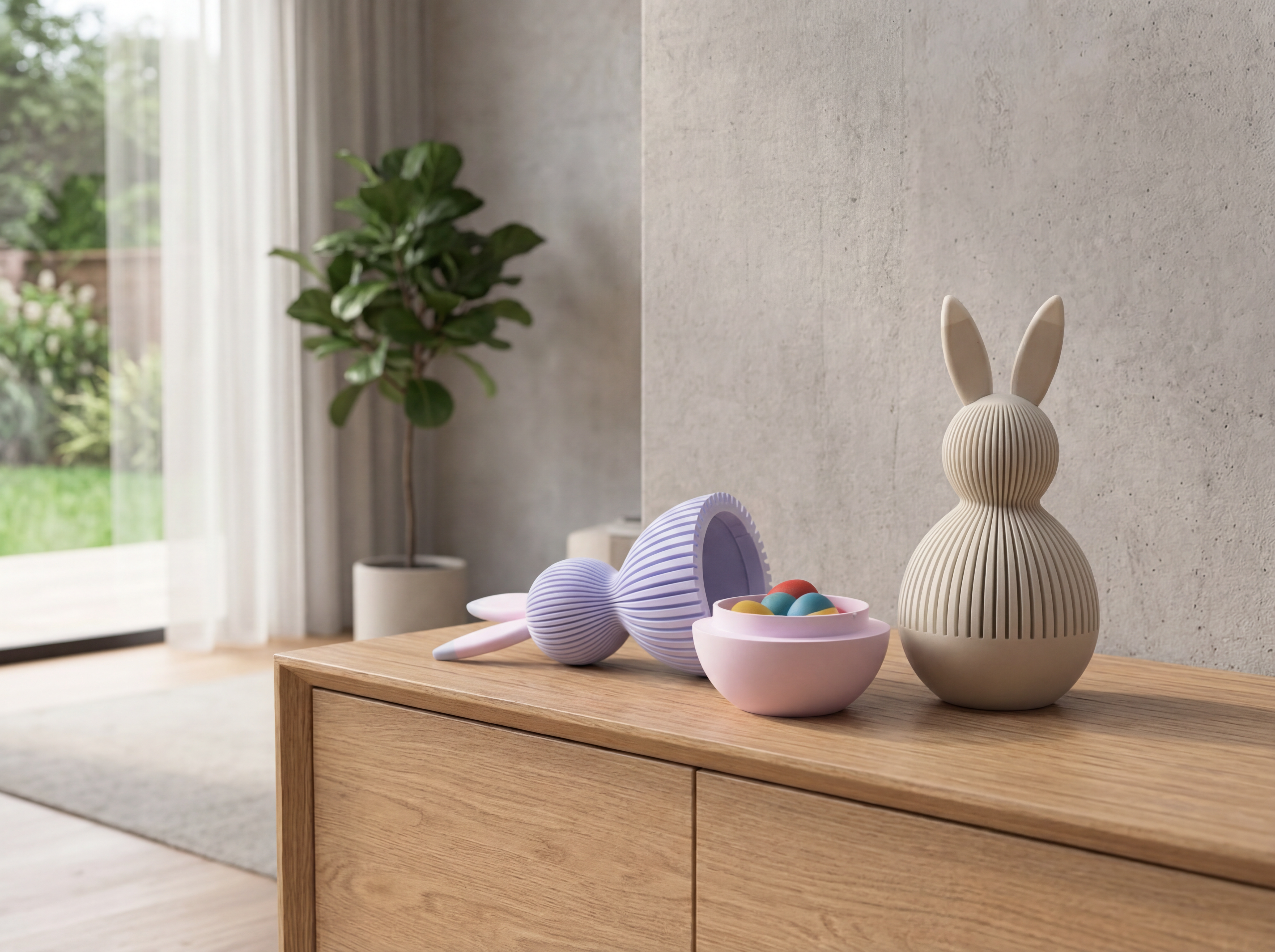 Easter Bunny Gift Container - View 3